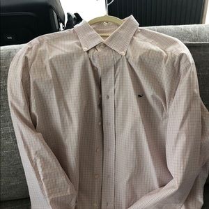Vineyard Vines Whale Button Down Shirt size Large